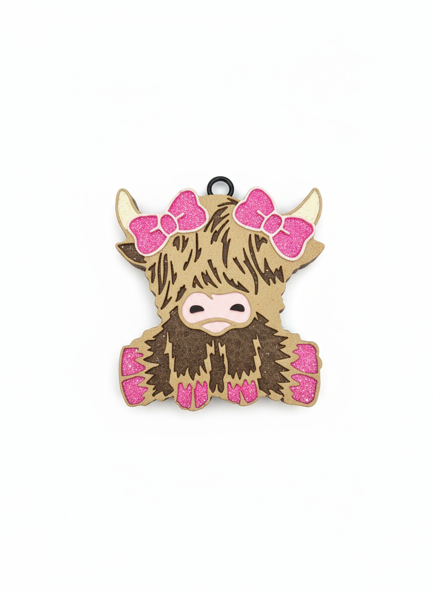 Highland Cow Freshie Studio